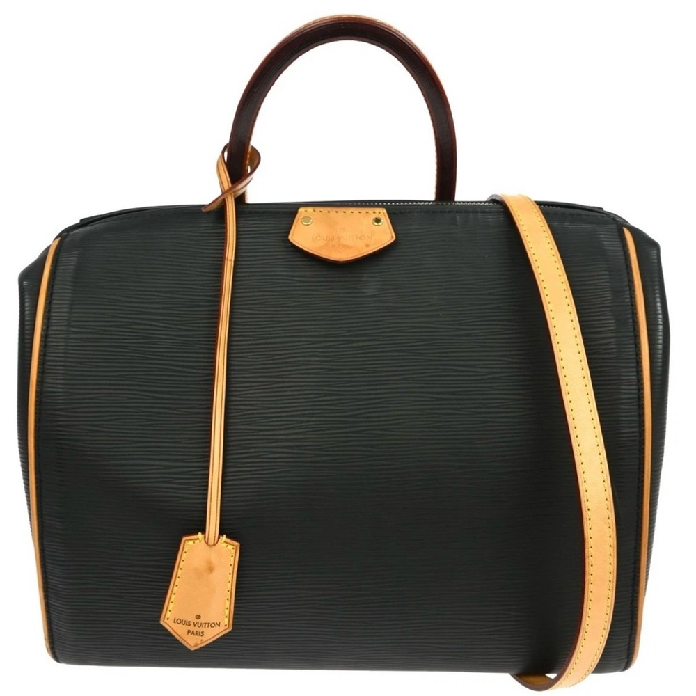 Louis Vuitton Black Epi Doc PM 2-way Handbag - Picture 11 of 14